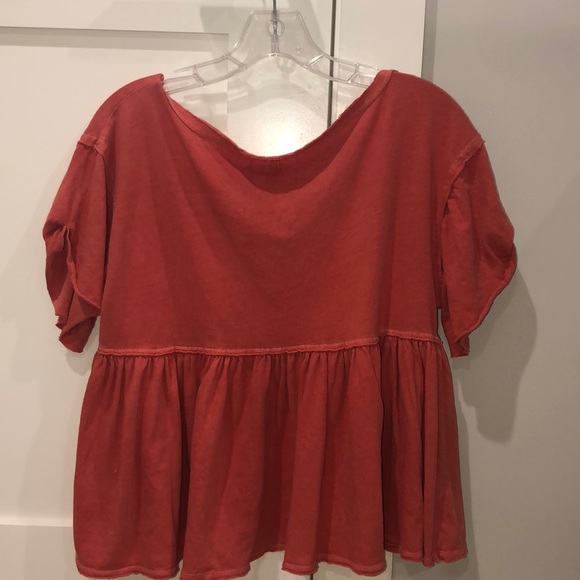 We The Free shirred drop waist tee - Picture 2 of 4